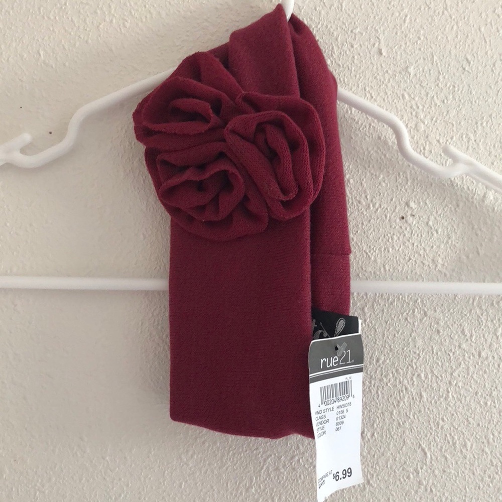 Rue 21 Burgundy Headband